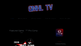 What Gmhl.tv website looked like in 2021 (3 years ago)