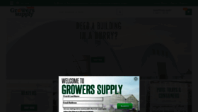 What Growerssupply.com website looked like in 2021 (3 years ago)