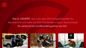 What Gc-gruppe.de website looked like in 2021 (3 years ago)