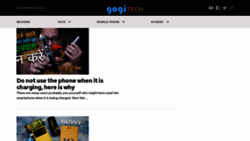 What Gogi.in website looked like in 2021 (4 years ago)