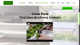 What Green-farm.pl website looked like in 2021 (3 years ago)