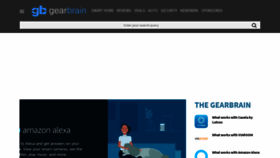What Gearbrain.com website looked like in 2021 (3 years ago)