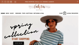 What Gabyver.com website looked like in 2021 (4 years ago)