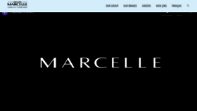 What Groupemarcelle.com website looked like in 2021 (3 years ago)