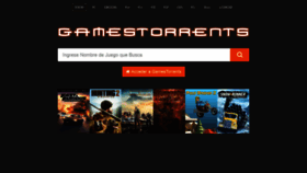 What Gamestorrents.com website looked like in 2021 (3 years ago)