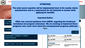 What Getkansasbenefits.gov website looked like in 2021 (4 years ago)