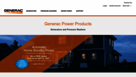 What Generacpowerproducts.com website looked like in 2021 (3 years ago)