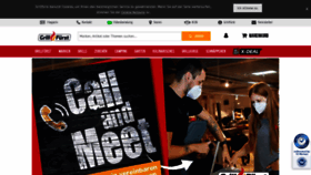 What Grillfuerst.de website looked like in 2021 (3 years ago)
