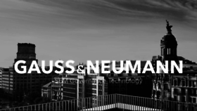 What Gauss-neumann.com website looked like in 2021 (3 years ago)