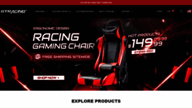 What Gtracing.com website looked like in 2021 (3 years ago)