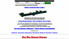 What Genealogybuff.com website looked like in 2021 (3 years ago)