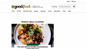 What Goodfood.com.au website looked like in 2021 (3 years ago)