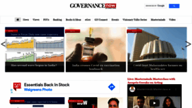 What Governancenow.com website looked like in 2021 (4 years ago)