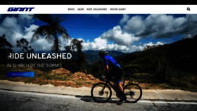 What Giant-bicycles.com website looked like in 2021 (3 years ago)