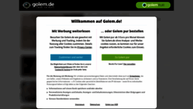 What Golem.de website looked like in 2021 (3 years ago)
