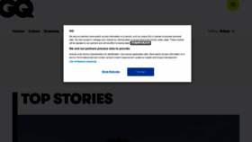 What Gq-magazine.co.uk website looked like in 2021 (4 years ago)