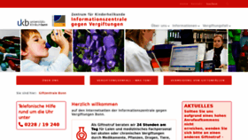 What Gizbonn.de website looked like in 2021 (3 years ago)