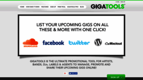 What Gigatools.com website looked like in 2021 (3 years ago)