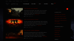 What Gothic.org.pl website looked like in 2021 (3 years ago)