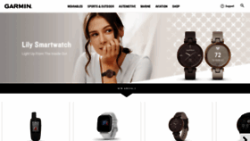 What Garmin.com.my website looked like in 2021 (4 years ago)