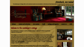 What Gatecottage.co.nz website looked like in 2011 (12 years ago)