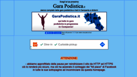 What Garapodistica.it website looked like in 2021 (3 years ago)
