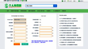 What Gerensuodeshui.cn website looked like in 2021 (3 years ago)