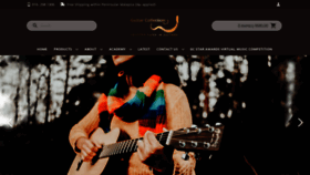 What Guitarcollection.com.my website looked like in 2021 (3 years ago)