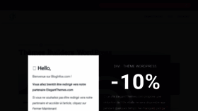 What Geekeries.fr website looked like in 2021 (4 years ago)
