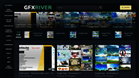 What Gfxriver.com website looked like in 2021 (3 years ago)