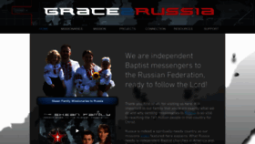 What Grace2russia.org website looked like in 2021 (3 years ago)
