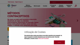 What Gineco.com.br website looked like in 2021 (3 years ago)
