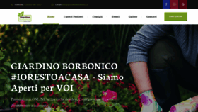 What Giardinoborbonico.it website looked like in 2021 (3 years ago)
