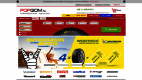 What Gumi-popgom.hu website looked like in 2021 (3 years ago)
