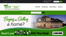 What Greenhomesolutions.com website looked like in 2021 (3 years ago)
