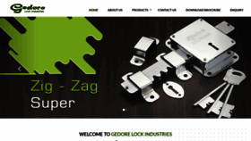 What Gedorelocks.com website looked like in 2021 (4 years ago)