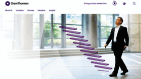 What Grantthornton.global website looked like in 2021 (3 years ago)
