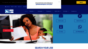 What Greattanzaniajobs.com website looked like in 2021 (3 years ago)