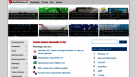 What Gratissoftwaresite.nl website looked like in 2021 (3 years ago)
