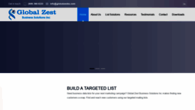 What Globalzestbs.com website looked like in 2021 (3 years ago)