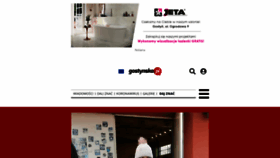 What Gostynska.pl website looked like in 2021 (3 years ago)