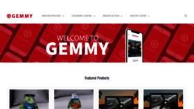 What Gemmy.com website looked like in 2021 (3 years ago)