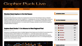 What Gopherpucklive.com website looked like in 2021 (3 years ago)
