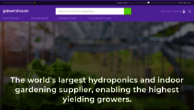 What Growershouse.com website looked like in 2021 (3 years ago)