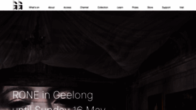 What Geelonggallery.org.au website looked like in 2021 (3 years ago)