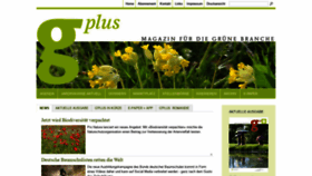 What Gplus.ch website looked like in 2021 (3 years ago)