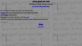 What Good-ear.com website looked like in 2021 (3 years ago)
