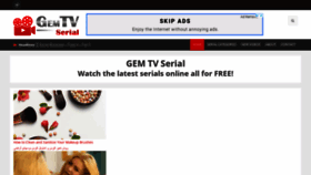 What Gemtvserial.com website looked like in 2021 (3 years ago)