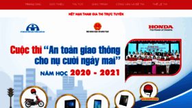 What Giaoducatgttrongtruonghoc.com.vn website looked like in 2021 (3 years ago)