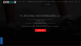 What Gyroorboard.com website looked like in 2021 (3 years ago)